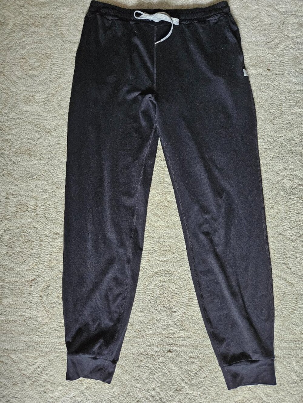 Vuori Women's Performance Jogger Pants Long Black Medium M Athleisure Comfy